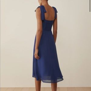 Reformation Twilight Dress Navy💙